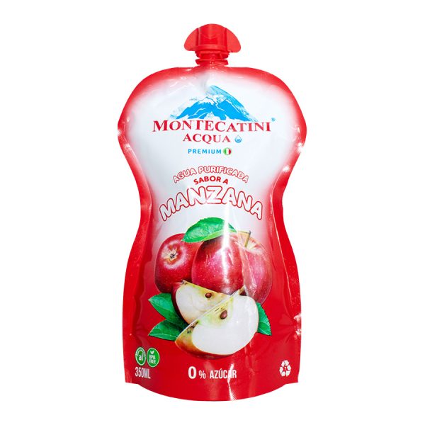 Doypack Agua Premium Sabor Manzana  350ml